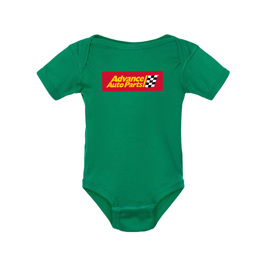 Advance Auto Parts Logo  Rabbit Skins Infant Baby Rib Bodysuit