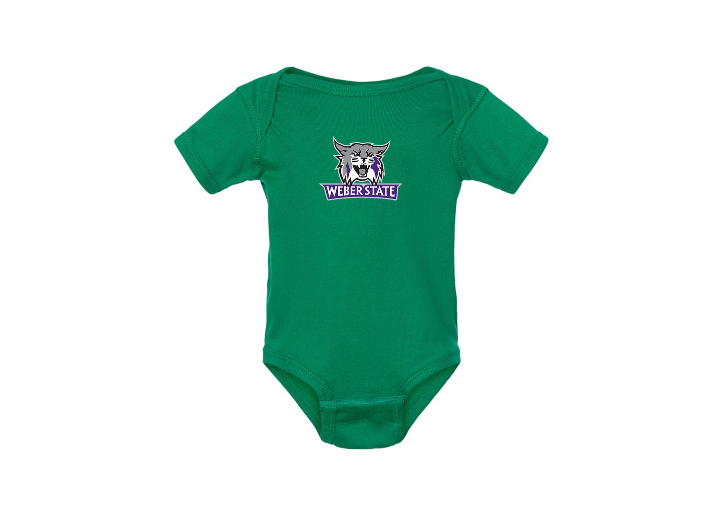 Weber State Wildcats Rabbit Skins Infant Baby Rib Bodysuit