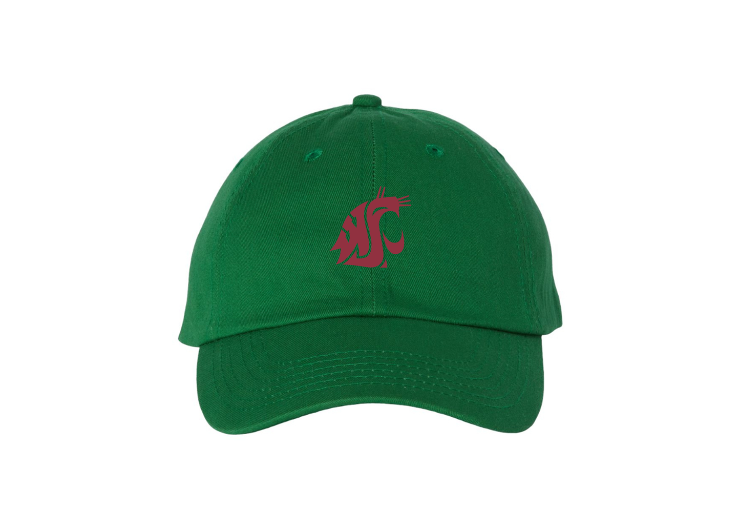 Washington State Cougars Valucap Adult Bio-Washed Classic Dad Hat