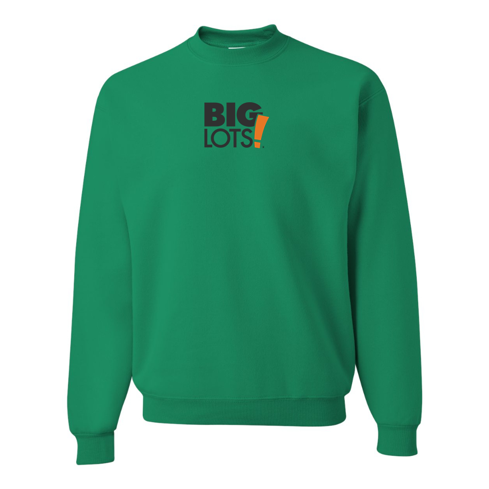 Men's Big Lots Logo  JERZEES NuBlend Crewneck Sweatshirt