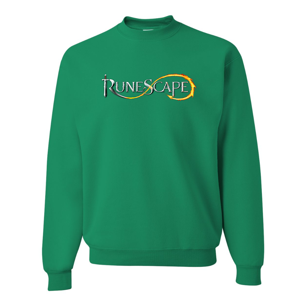 Men's Runescape Logo  JERZEES NuBlend Crewneck Sweatshirt