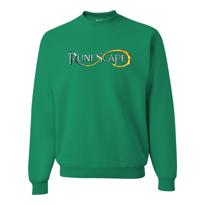 Men's Runescape Logo  JERZEES NuBlend Crewneck Sweatshirt