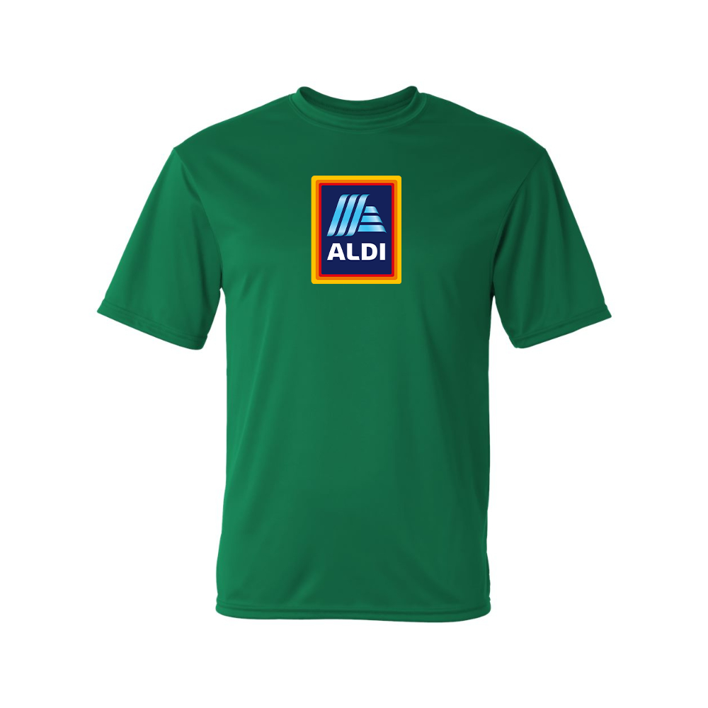 Men's Aldi Logo Polyester T-Shirt