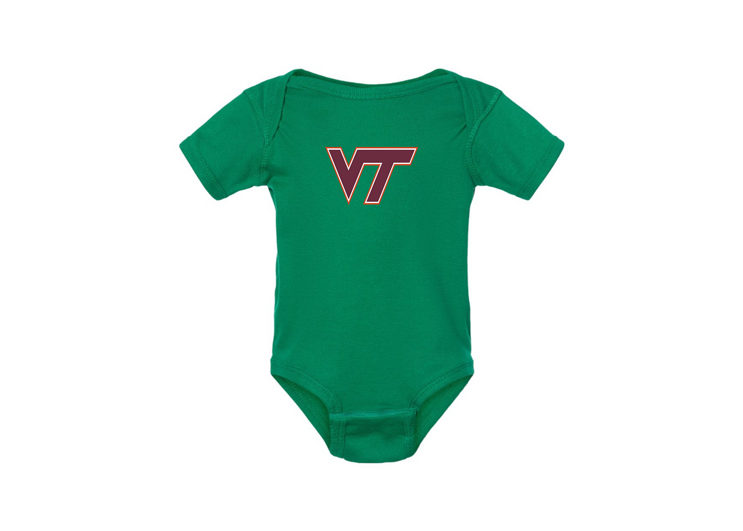 Virginia Tech Hokies Rabbit Skins Infant Baby Rib Bodysuit