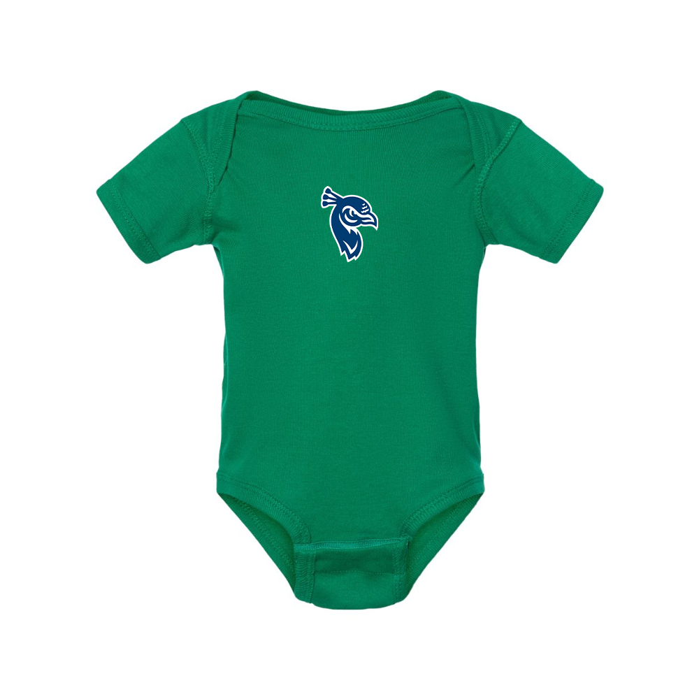 Saint Peters Peacocks Logo  Rabbit Skins Infant Baby Rib Bodysuit