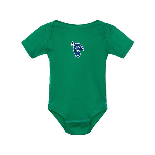 Saint Peters Peacocks Logo  Rabbit Skins Infant Baby Rib Bodysuit