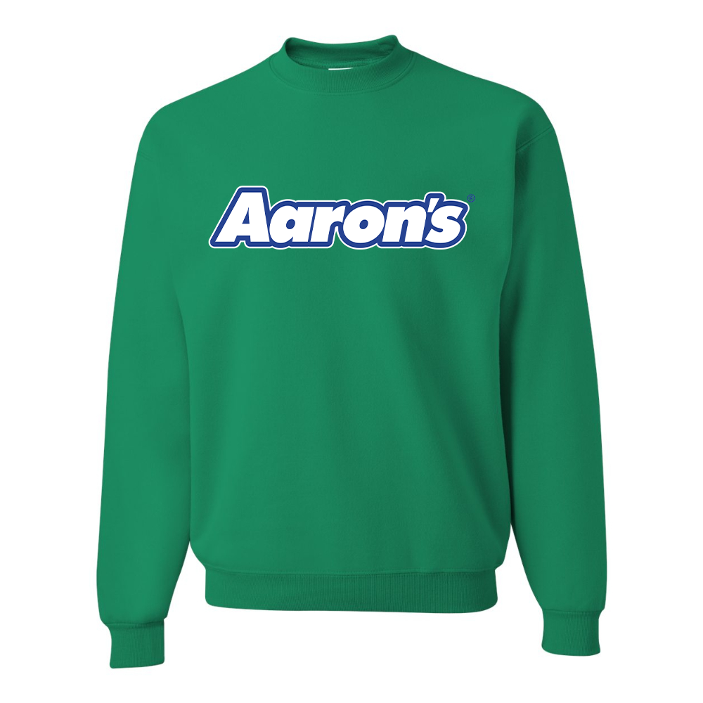 Men's Aaron_s Logo  JERZEES NuBlend Crewneck Sweatshirt