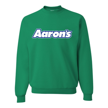 Men's Aaron_s Logo  JERZEES NuBlend Crewneck Sweatshirt
