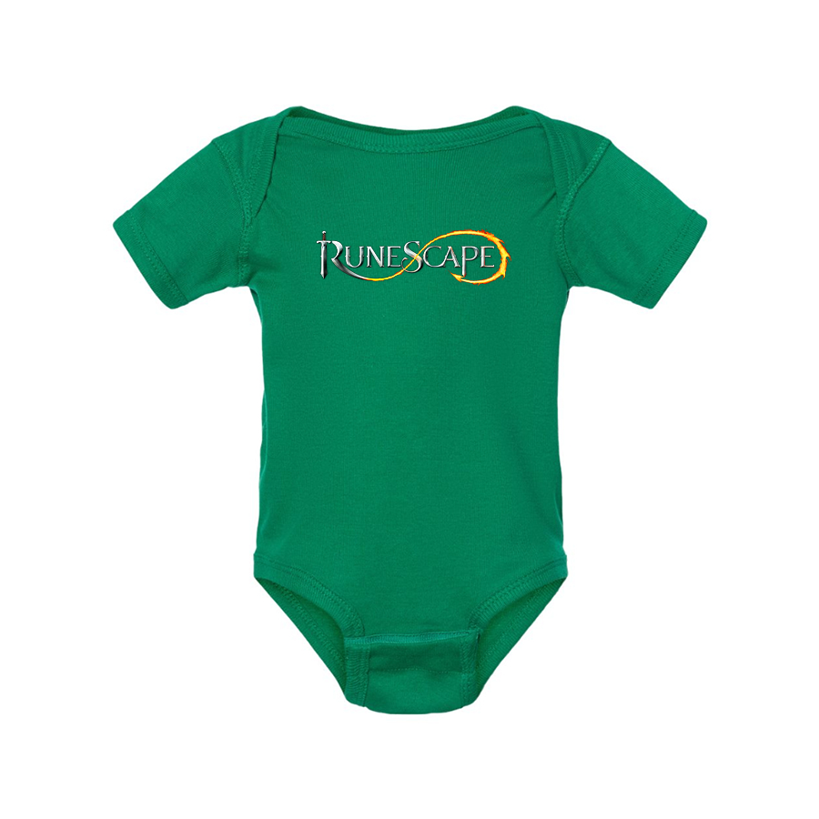 Runescape Logo Rabbit Skins Infant Baby Rib Bodysuit