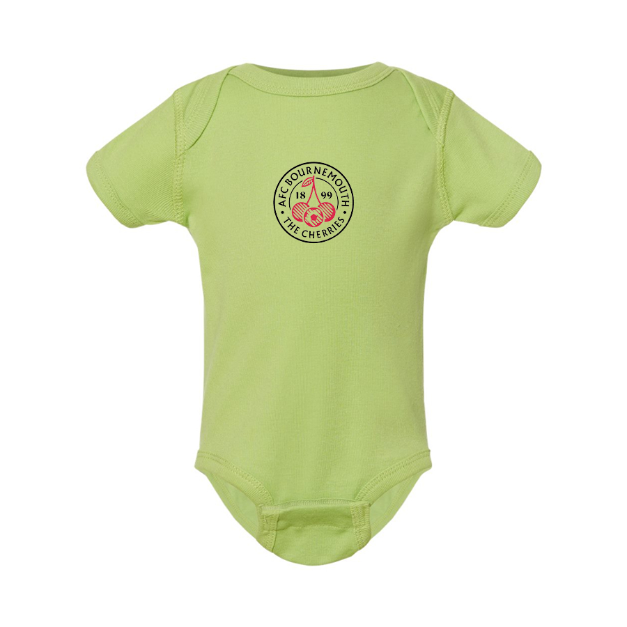 AFC Bournemouth Soccer Logo Rabbit Skins Infant Baby Rib Bodysuit