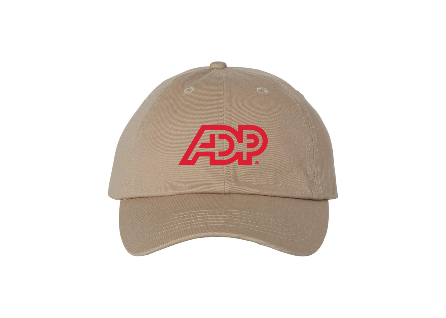 ADP Logo  Valucap Adult Bio-Washed Classic Dad Hat