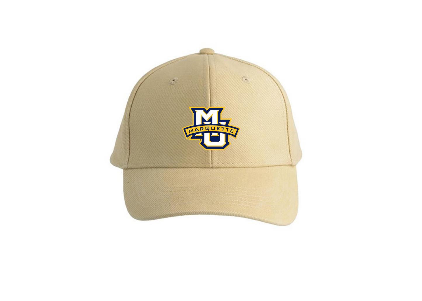 Marquette Golden Eagles Logo Dad Baseball Cap Hat