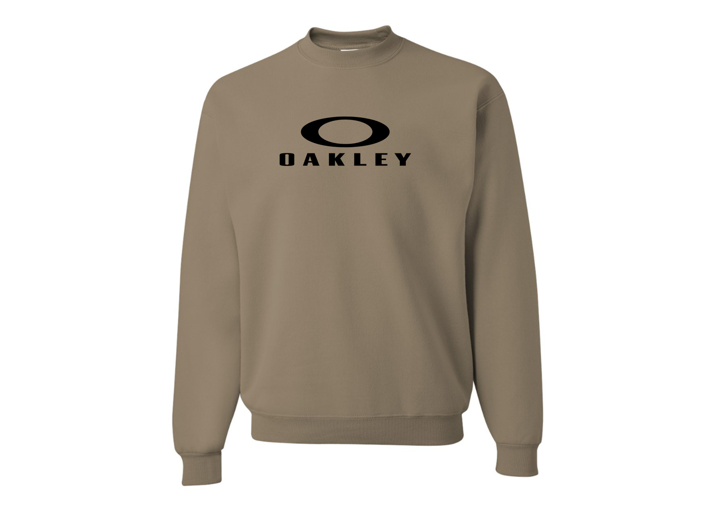 Men's Oakley Logo JERZEES NuBlend Crewneck Sweatshirt