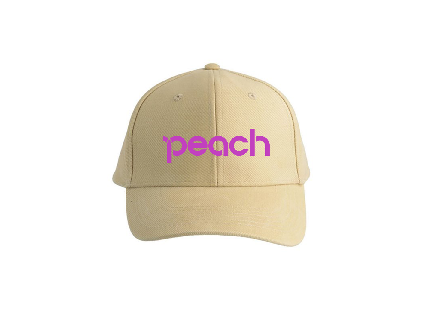 Peach Aviation Logo Dad Baseball Cap Hat