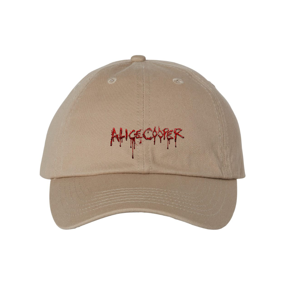 Alice Cooper Logo  Valucap Adult Bio-Washed Classic Dad Hat