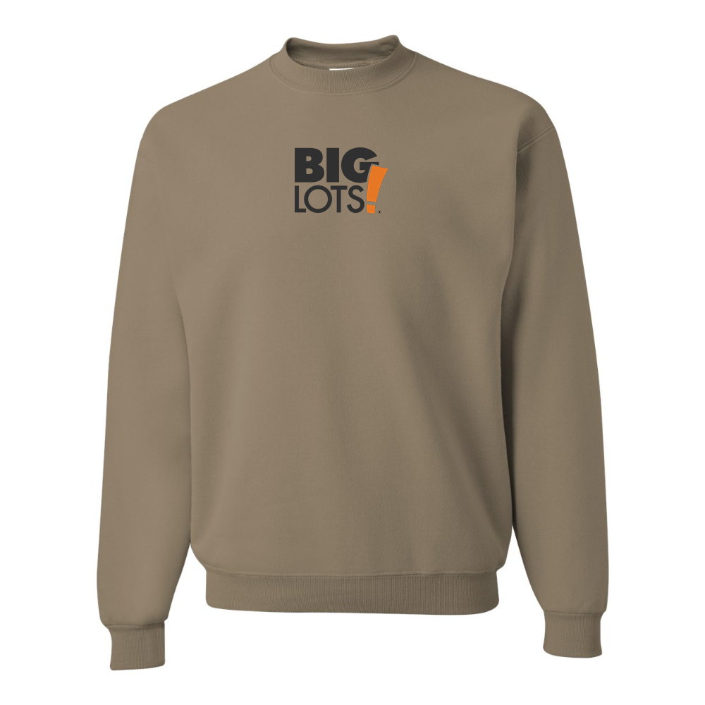 Men's Big Lots Logo  JERZEES NuBlend Crewneck Sweatshirt