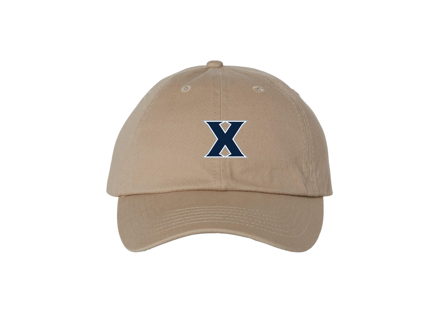 Xavier Musketeers Valucap Adult Bio-Washed Classic Dad Hat