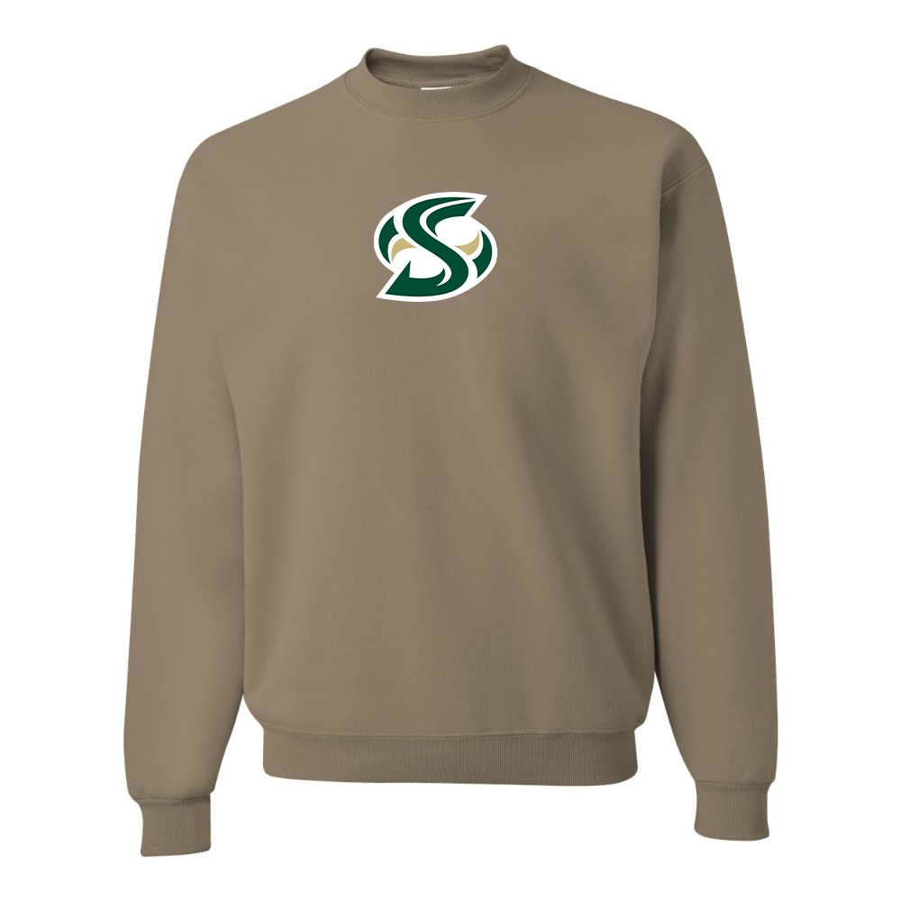 Men's Sacramento State Hornets Logo   JERZEES NuBlend Crewneck Sweatshirt