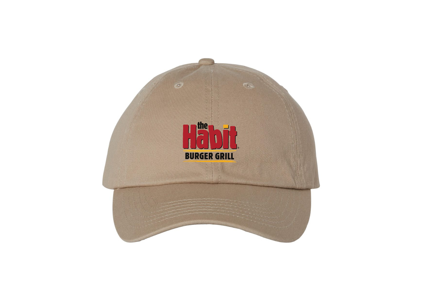 The Habit Burger Grill Valucap Adult Bio-Washed Classic Dad Hat