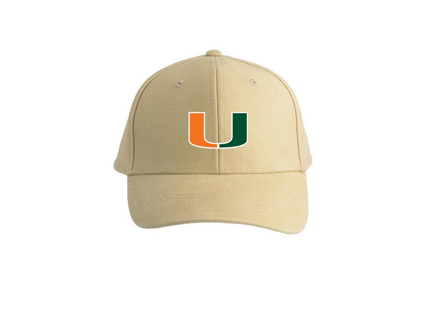 Miami Hurricanes Logo Dad Baseball Cap Hat