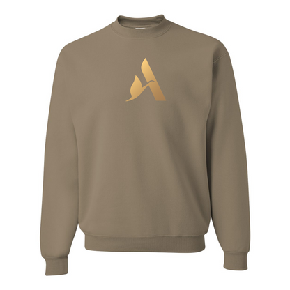 Men's Accor Golden Logo JERZEES NuBlend Crewneck Sweatshirt