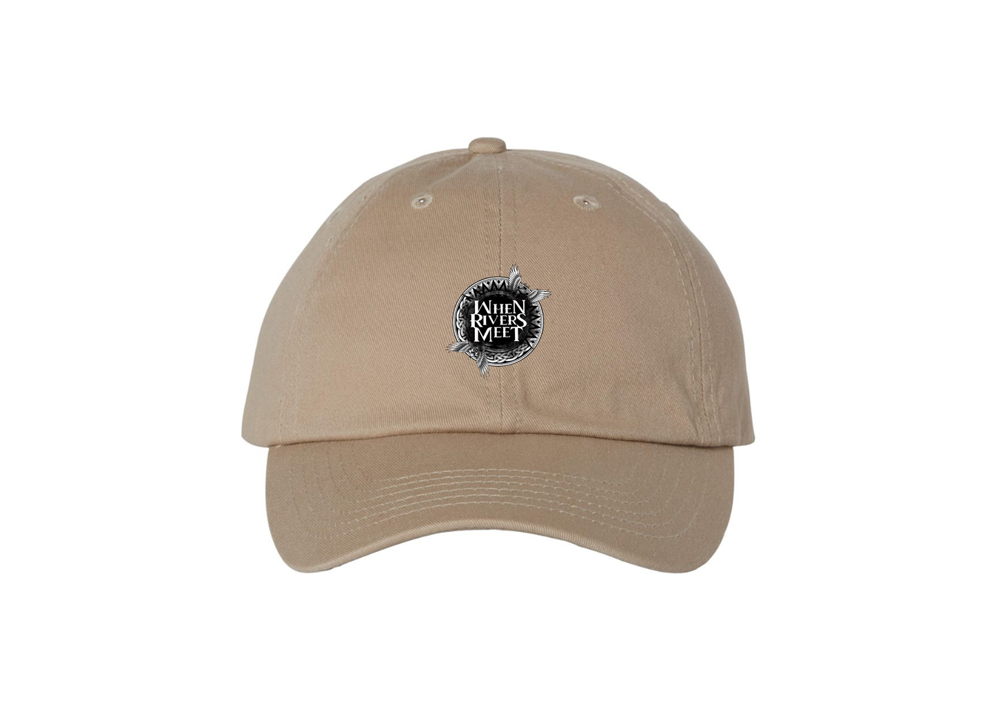 When Rivers Meet Valucap Adult Bio-Washed Classic Dad Hat