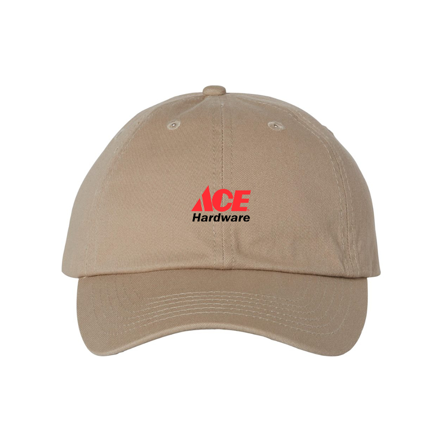 ACE Hardware Logo Valucap Adult Bio-Washed Classic Dad Hat