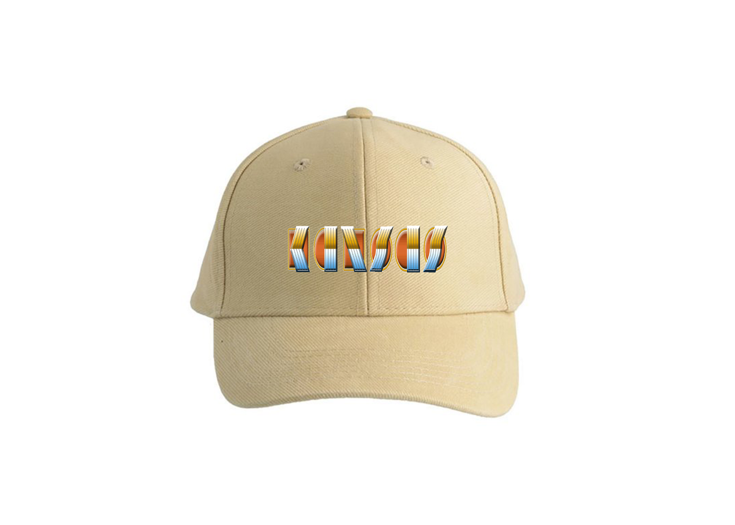 Kansas Logo Dad Baseball Cap Hat