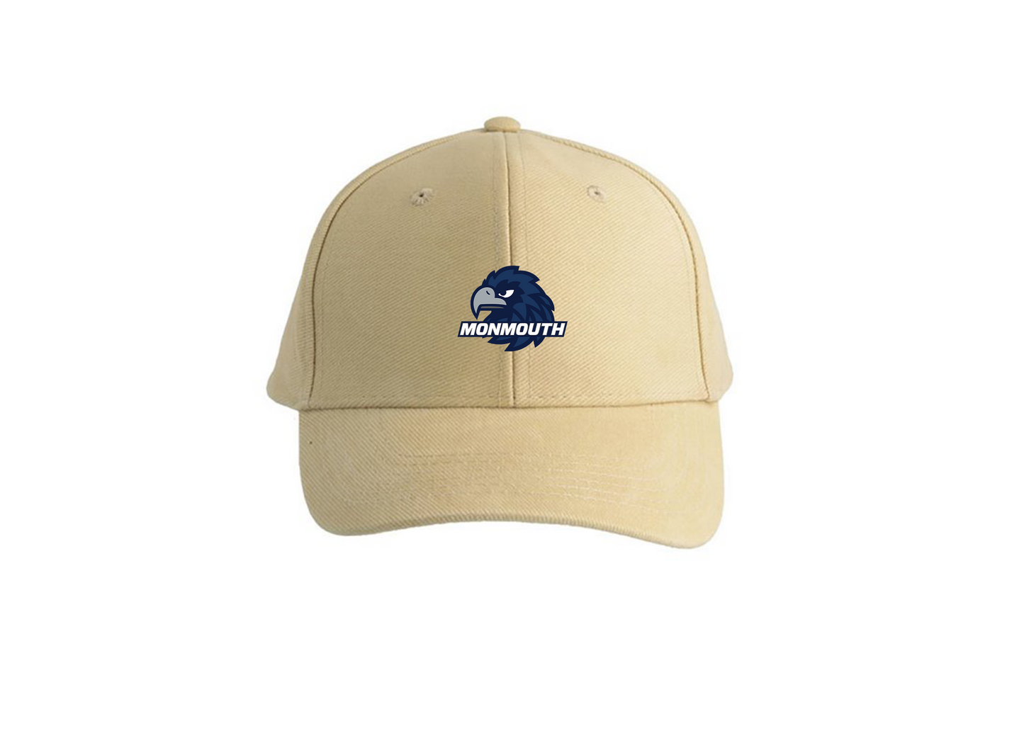 Monmouth Hawks Logo Dad Baseball Cap Hat