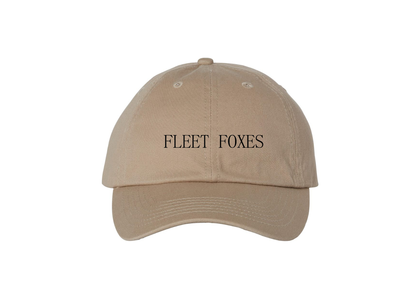 Fleet Foxes Logo  Valucap Adult Bio-Washed Classic Dad Hat