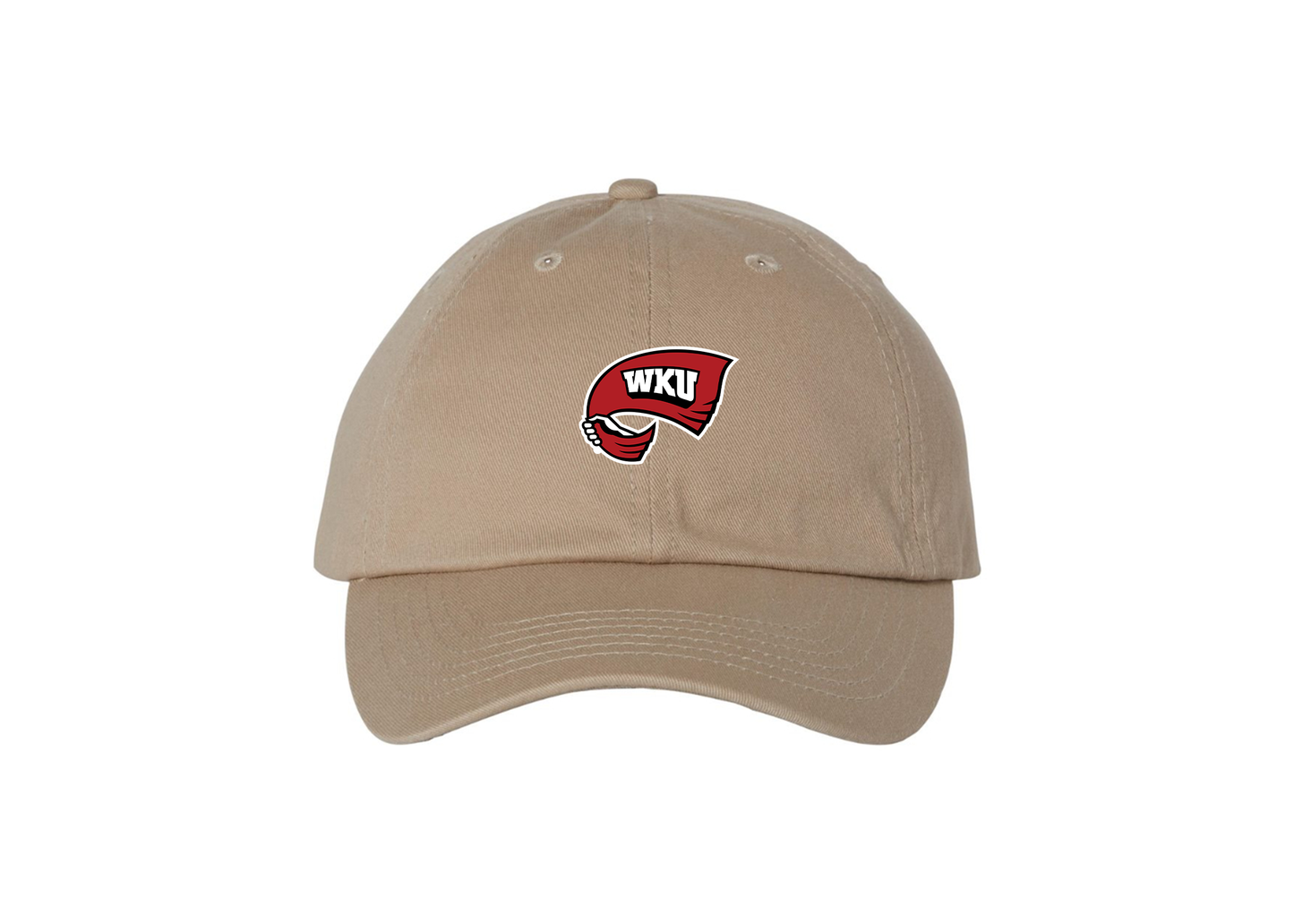 Western Kentucky Hilltoppers Valucap Adult Bio-Washed Classic Dad Hat
