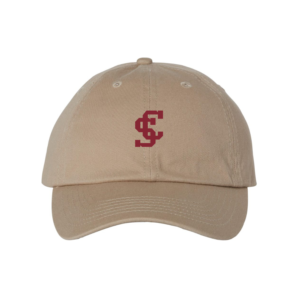 Santa Clara Broncos Logo Valucap Adult Bio-Washed Classic Dad Hat