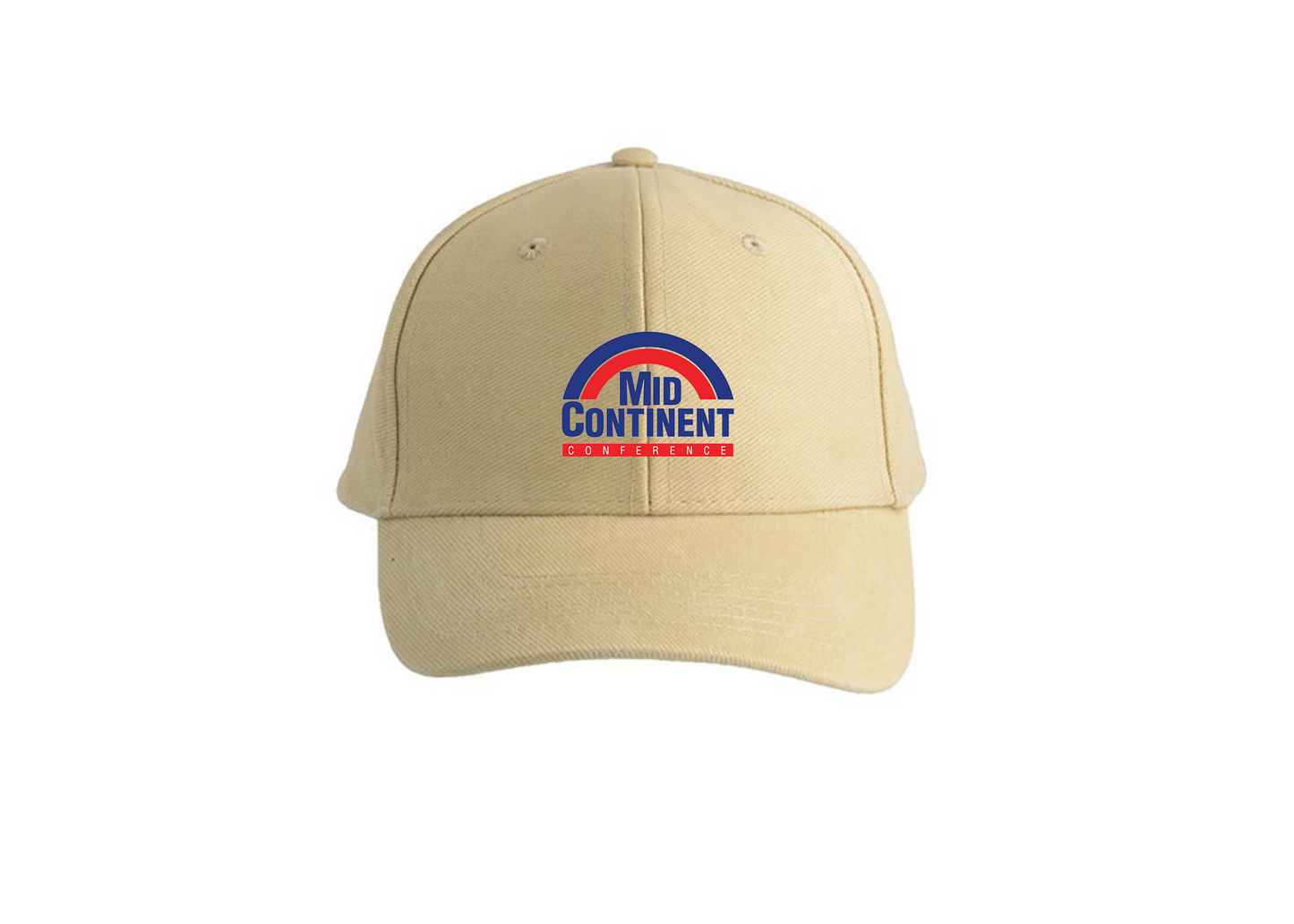 Mid Continent Conference Logo Dad Baseball Cap Hat
