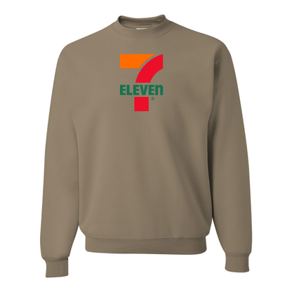 Men's 7 Eleven Logo  JERZEES NuBlend Crewneck Sweatshirt