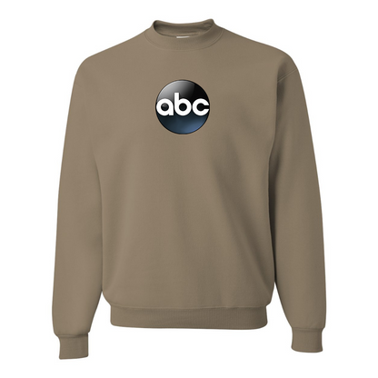 Men's Abc Logo  JERZEES NuBlend Crewneck Sweatshirt