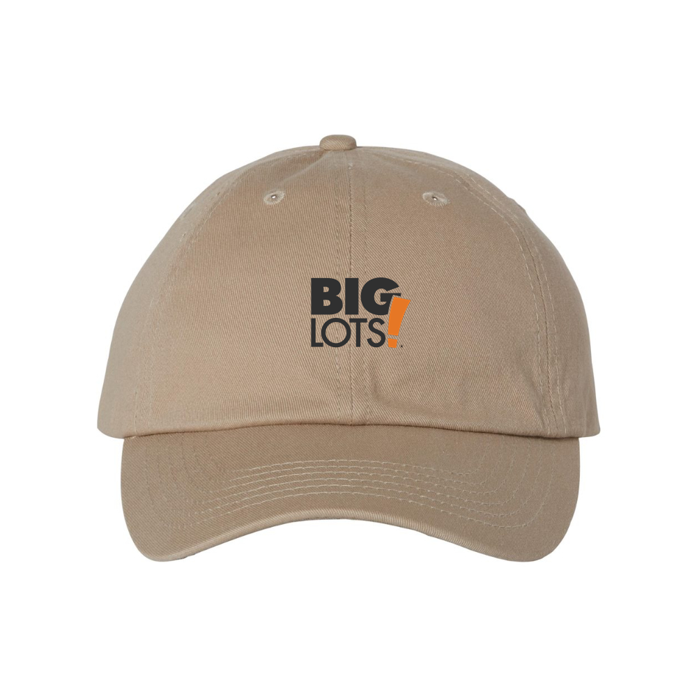 Big Lots Logo Valucap Adult Bio-Washed Classic Dad Hat