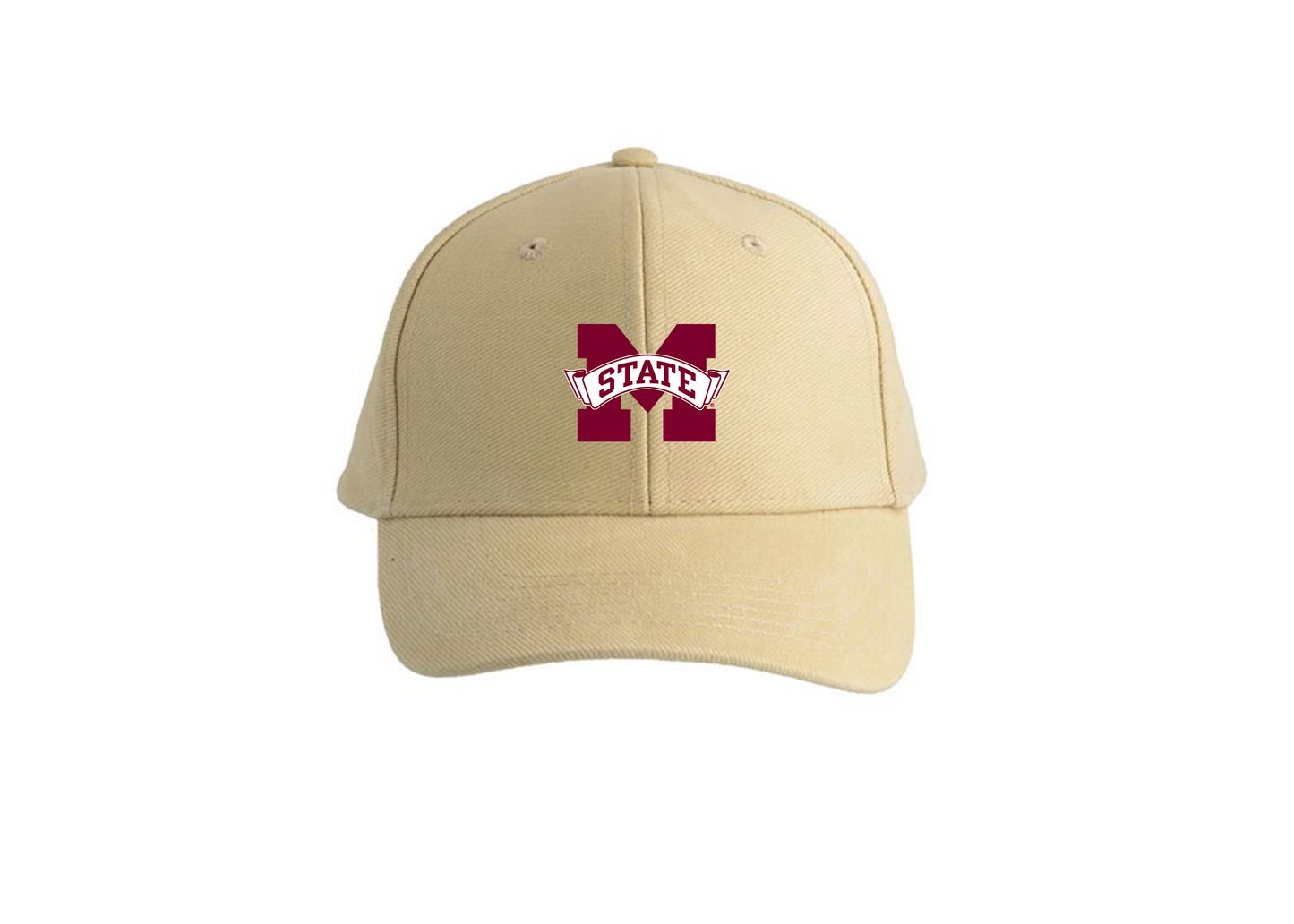 Mississippi State Bulldogs Logo Dad Baseball Cap Hat