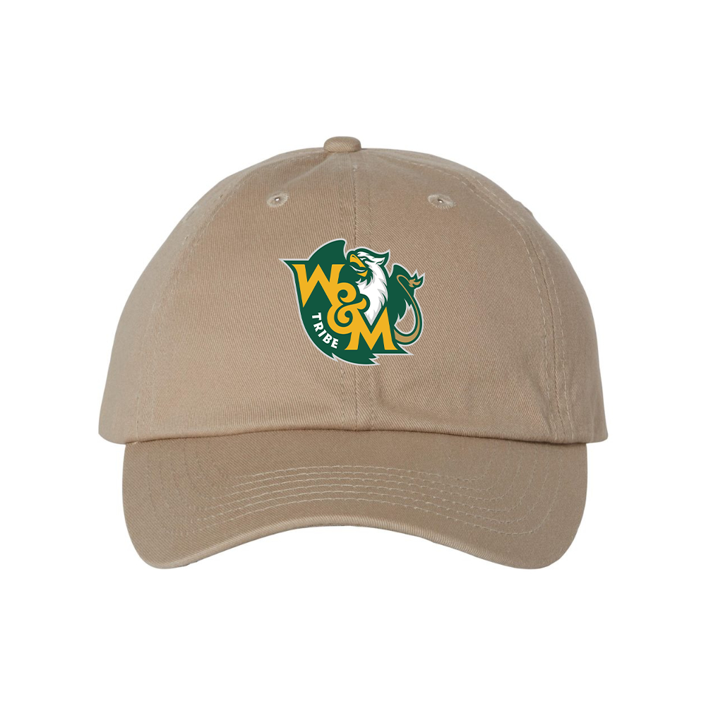 William and Mary Tribe Valucap Adult Bio-Washed Classic Dad Hat