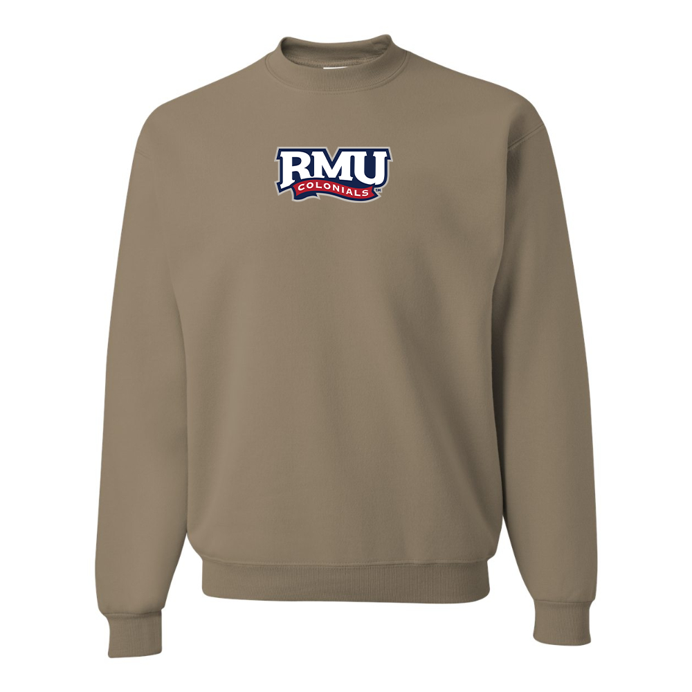 Men's Robert Morris Colonials Logo JERZEES NuBlend Crewneck Sweatshirt