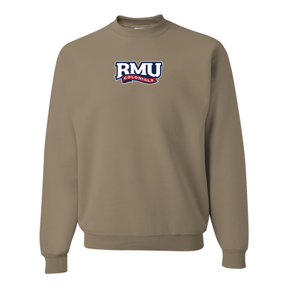 Men's Robert Morris Colonials Logo JERZEES NuBlend Crewneck Sweatshirt