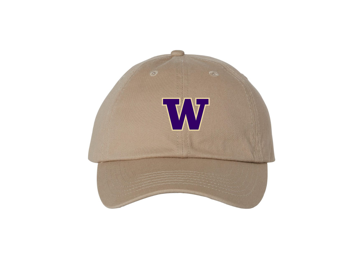 Washington Huskies Valucap Adult Bio-Washed Classic Dad Hat
