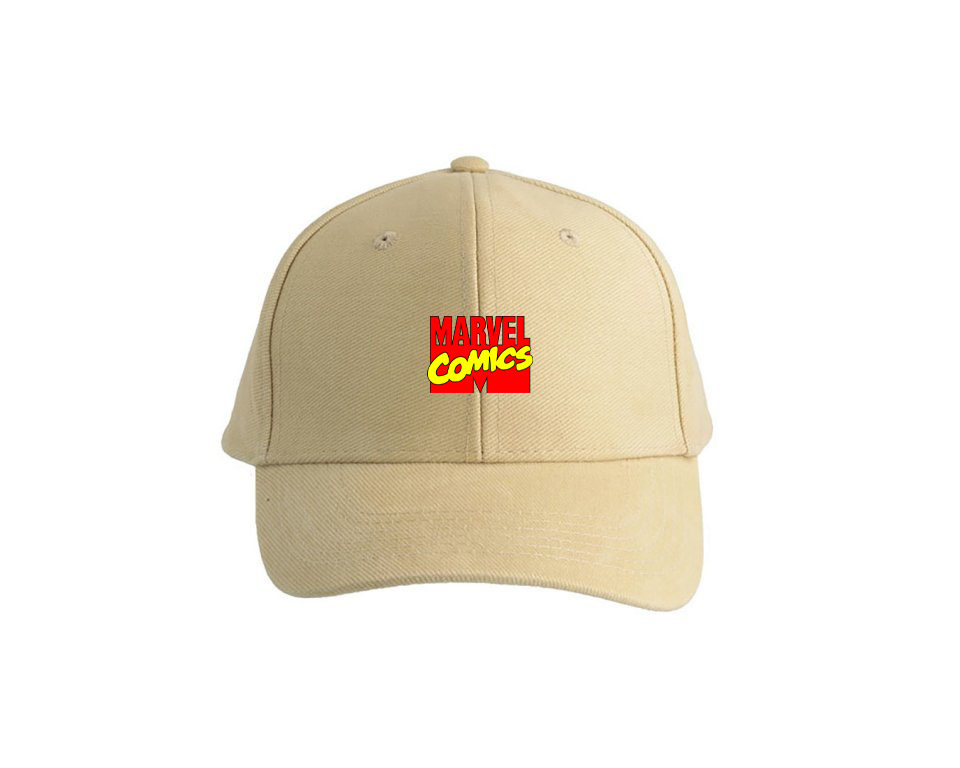 Marvel Comics Logo Dad Baseball Cap Hat