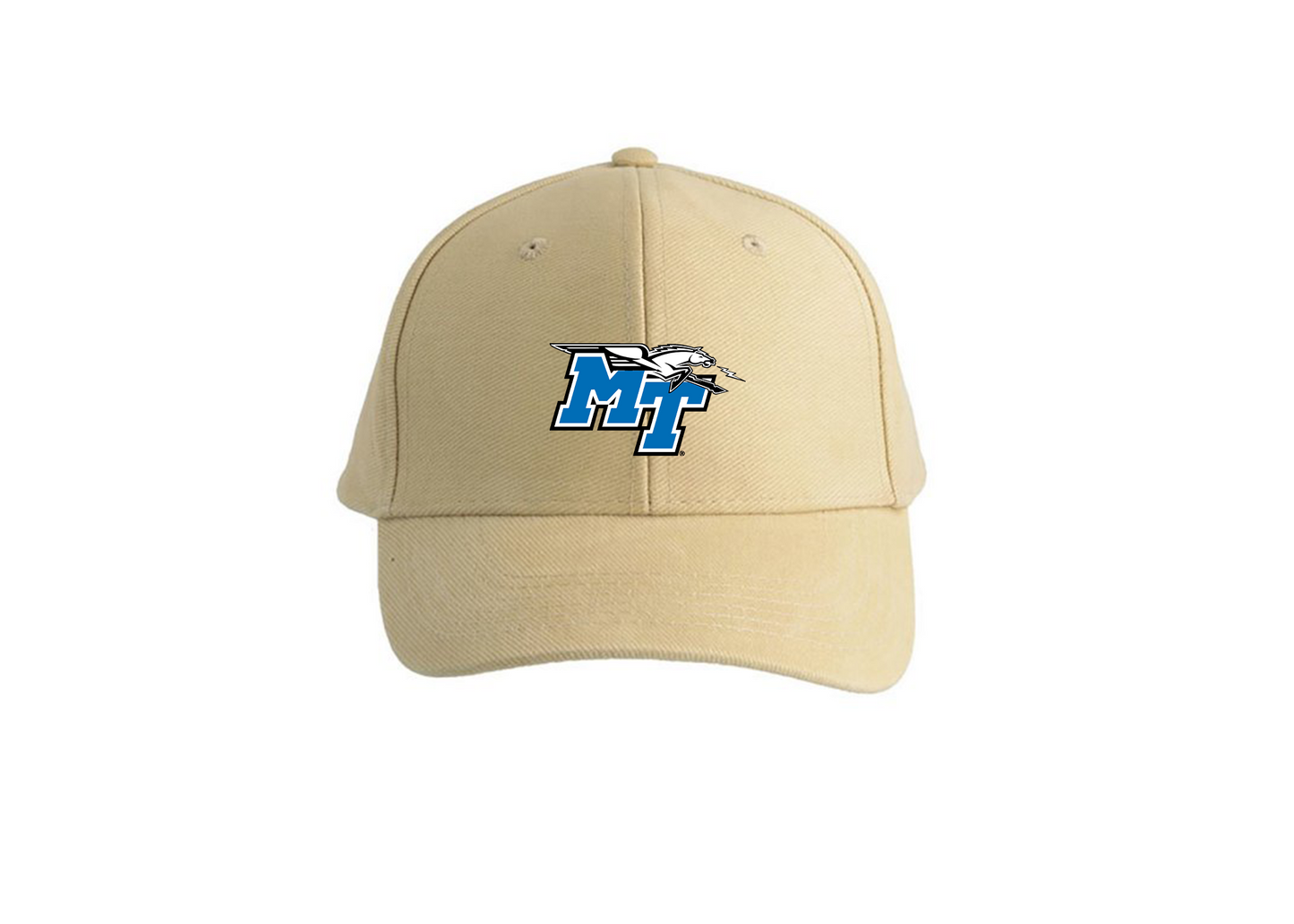 Middle Tennessee Blue Raiders Logo Dad Baseball Cap Hat