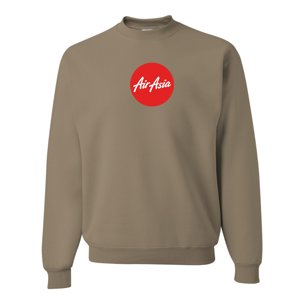 Men's Air Asia Logo  JERZEES NuBlend Crewneck Sweatshirt