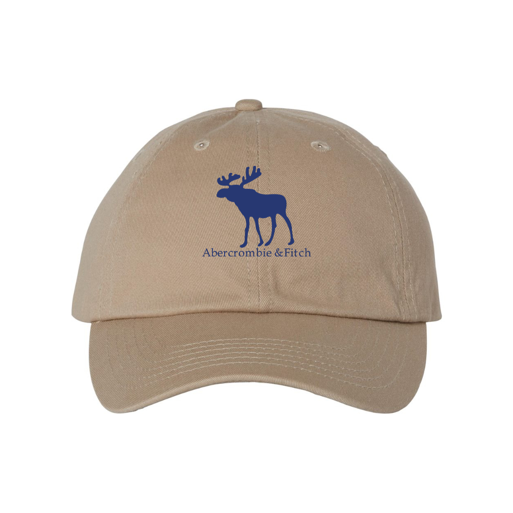 Abercrombie & Fitch Moose Logo  Valucap Adult Bio-Washed Classic Dad Hat