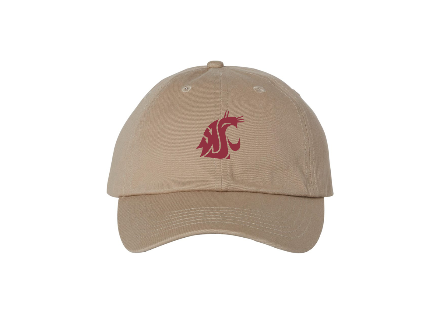 Washington State Cougars Valucap Adult Bio-Washed Classic Dad Hat