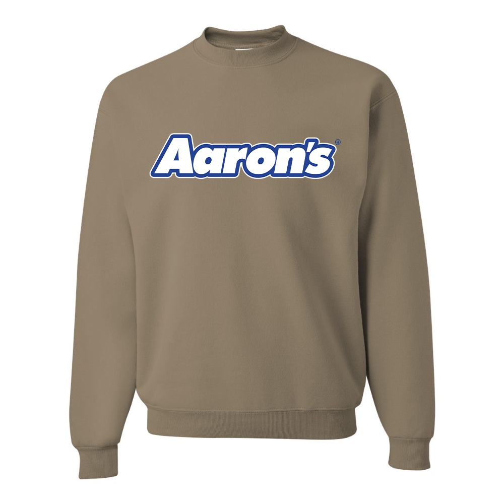 Men's Aaron_s Logo  JERZEES NuBlend Crewneck Sweatshirt
