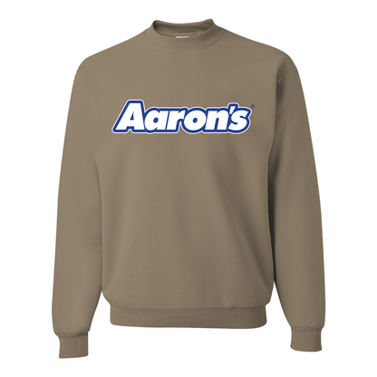 Men's Aaron_s Logo  JERZEES NuBlend Crewneck Sweatshirt