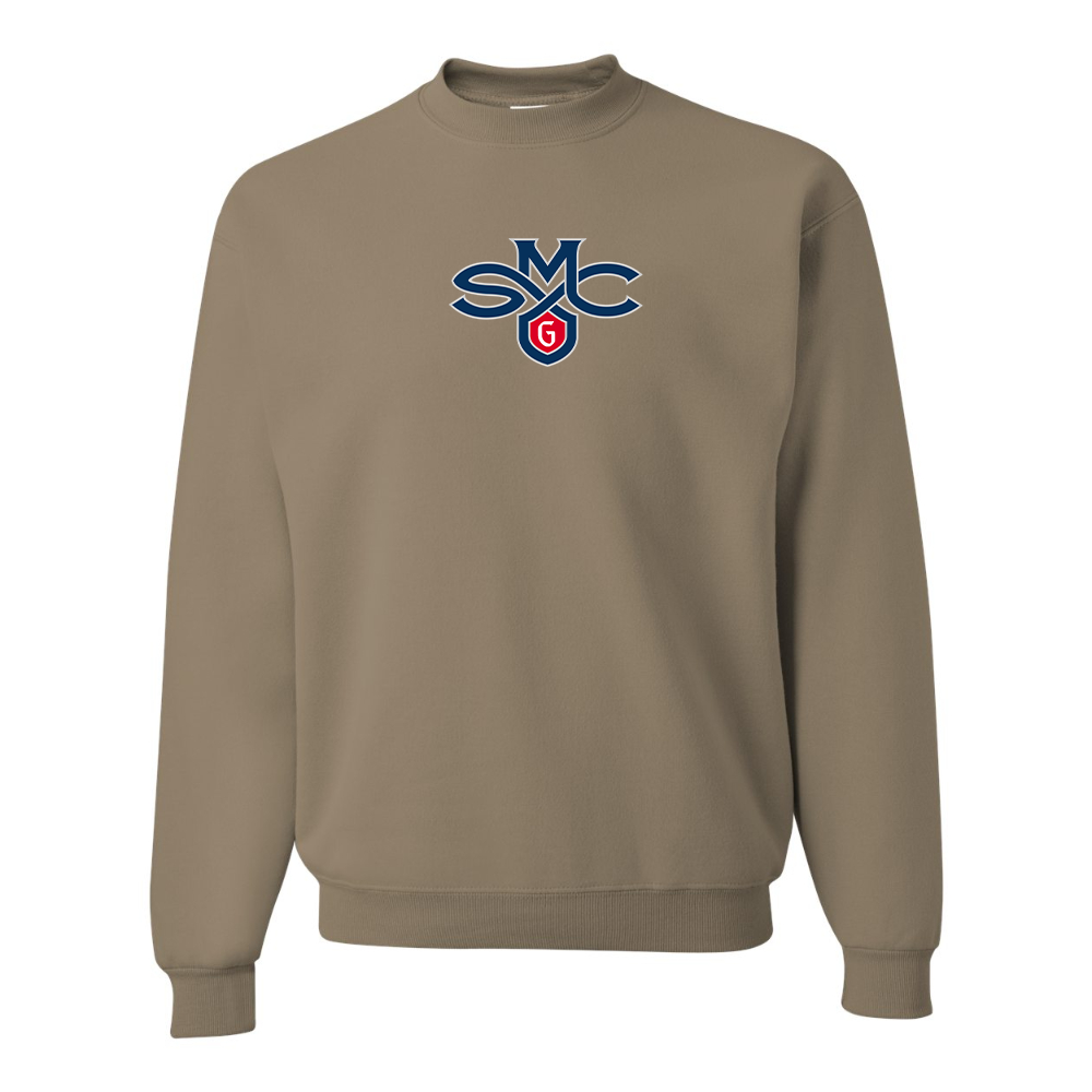 Men's Saint Marys Gaels Logo  JERZEES NuBlend Crewneck Sweatshirt
