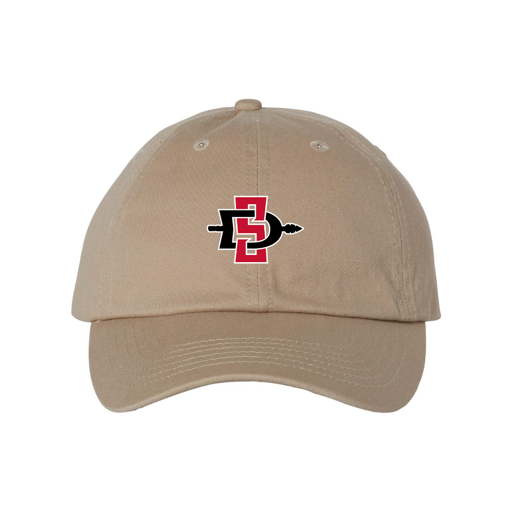 San Diego State Aztecs Logo  Valucap Adult Bio-Washed Classic Dad Hat